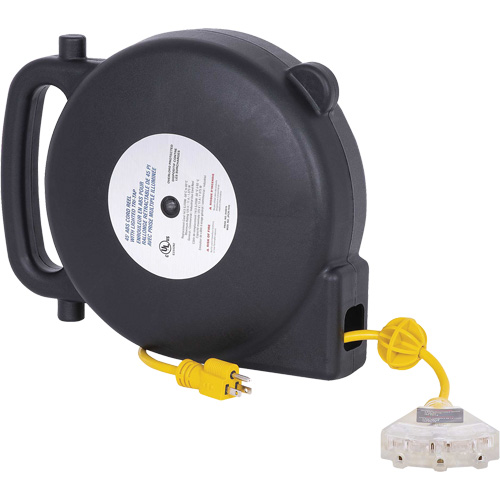 JPCR-1450 D&eacute;vidoir de rallonge en ABS, Int&eacute;rieur/ext&eacute;rieur, SJTW, AWG 14, 13 A, 45' NTL Industrial