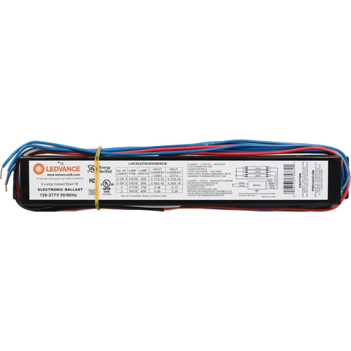 Ballast &agrave; 3 lampes fluorescentes T8 NTL Industrial