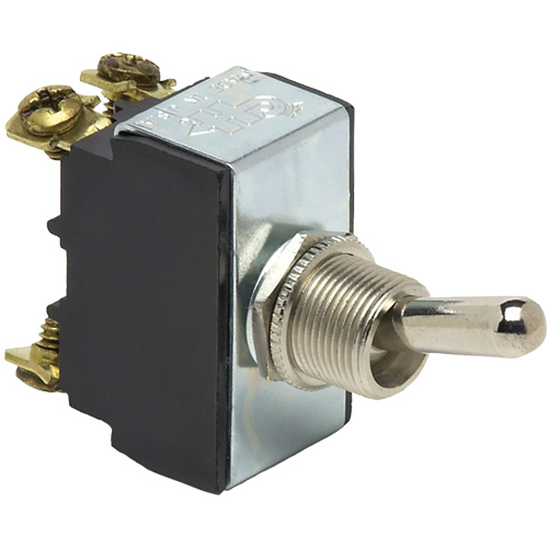 DPST Standard Heavy-Duty 4-Terminal Toggle Switch NTL Industrial