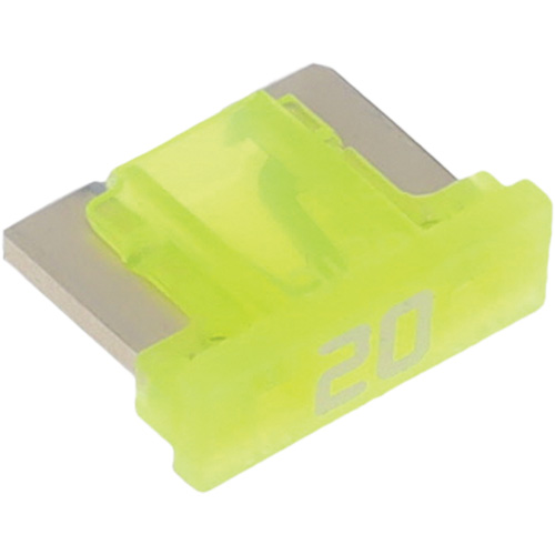 LP MINI&reg; Series Automotive Blade Fuse, Cartridge, 20 Amps, 58 V NTL Industrial