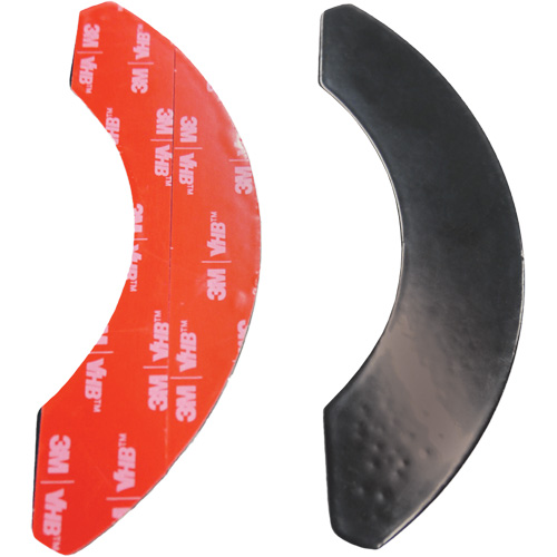 Plaquettes de montage &agrave; dos adh&eacute;sifs de balise de proximit&eacute; pour surfaces non m&eacute;talliques Safety Whip NTL Industrial