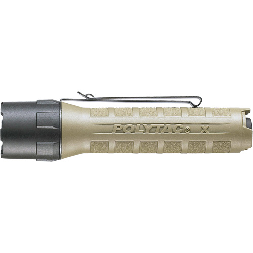 Polytac&reg; X Flashlight, LED, 600 Lumens, CR123A Batteries NTL Industrial