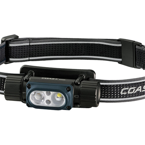 Lampe frontale ultra lumineuse &agrave; alimentation double &eacute;tanche &agrave; l'eau WPH30R, DEL, 1000 lumens, piles Rechargeable NTL Industrial