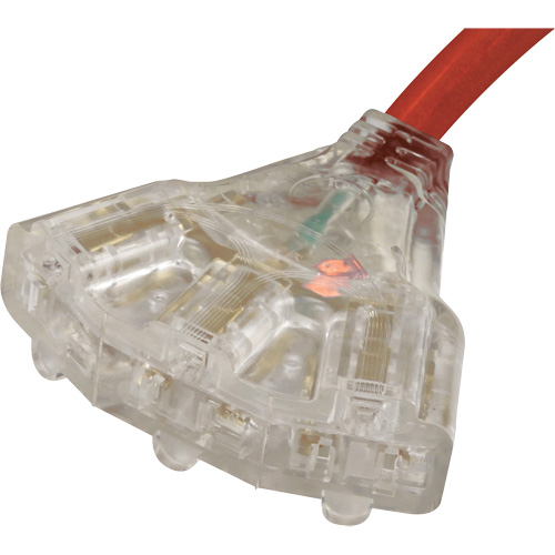 Generator Extension Cord with Tritap, STW, 10 AWG, 3 Outlet(s), 25' NTL Industrial