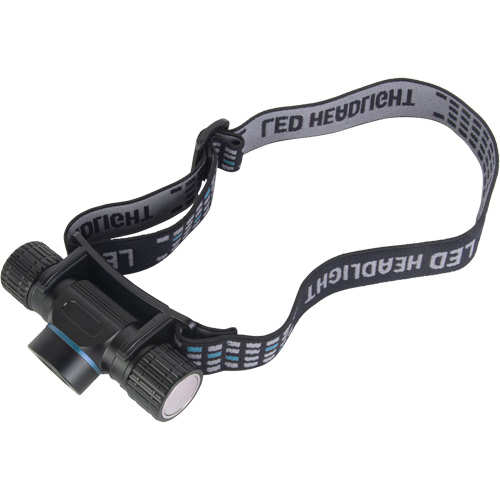 Lampe frontale magn&eacute;tique, DEL, 1100 lumens, 4.5 hres de fonctionnement, piles Rechargeable NTL Industrial