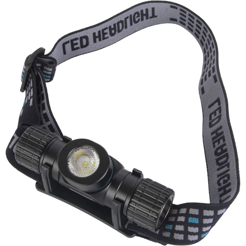 Lampe frontale magn&eacute;tique, DEL, 1100 lumens, 4.5 hres de fonctionnement, piles Rechargeable NTL Industrial