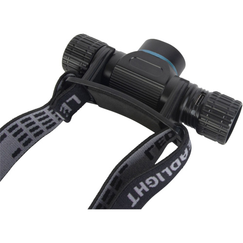 Lampe frontale magn&eacute;tique, DEL, 1100 lumens, 4.5 hres de fonctionnement, piles Rechargeable NTL Industrial