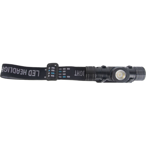Lampe frontale magn&eacute;tique, DEL, 1100 lumens, 4.5 hres de fonctionnement, piles Rechargeable NTL Industrial