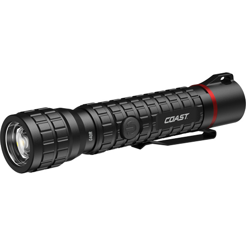 G40R Waterproof Flashlight with Twist Focus, LED, 650 Lumens, Rechargeable Batteries NTL Industrial