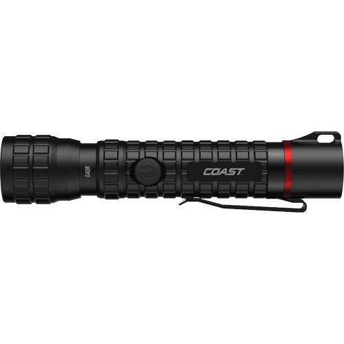 G40R Waterproof Flashlight with Twist Focus, LED, 650 Lumens, Rechargeable Batteries NTL Industrial