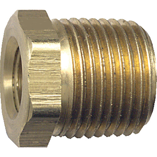 Pipe Bushing, 3/4" x 1/4", NPT x FPT, Brass NTL Industrial