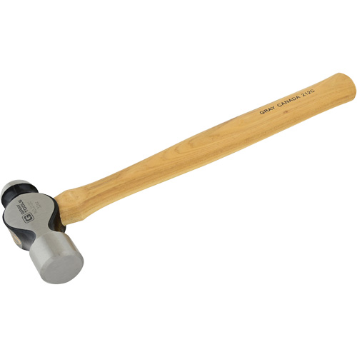 Marteau &agrave; panne sph&eacute;rique, Poids de la t&ecirc;te 32 oz, Face Ordinaire, Prise Bois NTL Industrial