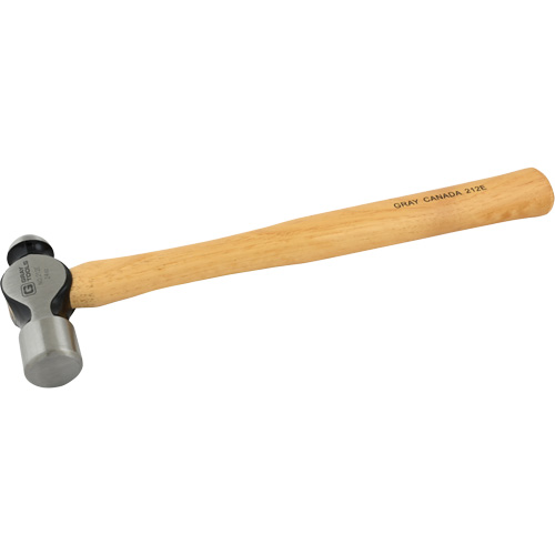 Marteau &agrave; panne sph&eacute;rique, Poids de la t&ecirc;te 24 oz, Face Ordinaire, Prise Bois NTL Industrial