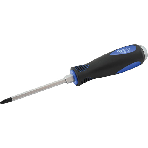 Phillips&reg; Screwdriver, #2, 8-1/4" L, Cushion Grip Handle NTL Industrial