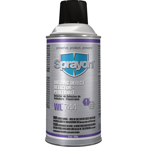 P&eacute;n&eacute;trant pour la d&eacute;tection des d&eacute;fauts de soudure WL744, Canette a&eacute;rosol NTL Industrial