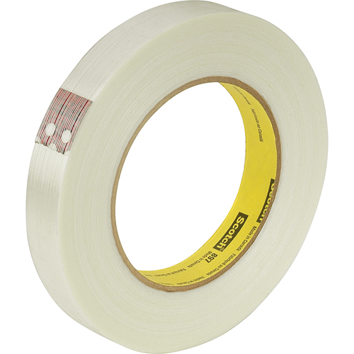 Scotch&reg; 897 Filament Tape, 5 mils Thick, 12 mm (47/100") x 55 m (180')  NTL Industrial