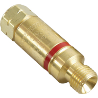 Flashback Arrestors - Oxy/Fuel Gas, Fuel Gas (red)/Oxygen (green), Regulator Adaptor Style NTL Industrial