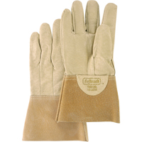 Softouch Welding Gloves, Pigskin Leather, Size Medium NTL Industrial