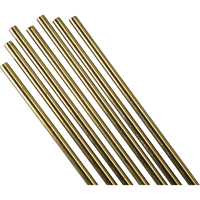 Baguettes nues pour soudage TIG en longueurs de 36", 5/32", Bronze pour soudo-brasage NTL Industrial