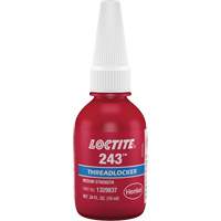 Threadlocker 243 Oil Tolerant, Blue, Medium, 10 ml, Bottle NTL Industrial