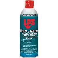 Red & Redi Multi-Purpose Red Grease, 16 oz., Aerosol Can AA873 | NTL Industrial