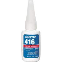 416 Super Bonder&reg; Instant Adhesive, Clear, Bottle, 1 oz. NTL Industrial