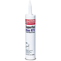 Scellant adh&eacute;sif &agrave; la silicone Superflex RTV, Cartouche, Bleu NTL Industrial