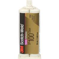 Adh&eacute;sif Scotch-Weld, 1,7 liq. oz., Cartouche double, Deux composants, Transparent NTL Industrial