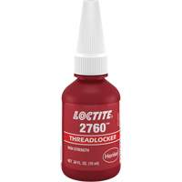 Threadlocker 2760 Instant Adhesive, Red, High, 10 ml, Bottle NTL Industrial
