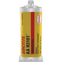 Adh&eacute;sif Speedbonder H3101, Deux composants, Cartouche double, 50 ml, Transparent NTL Industrial