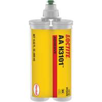 Adh&eacute;sif structural AA H3101, Deux composants, Cartouche double, 400 ml, Blanc NTL Industrial