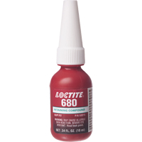 680™ High Strenght/High Viscosity Retaining Compounds, 10 ml, Bottle, Green AF074 | NTL Industrial