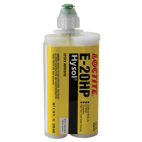E-20P Fast Setting Structural Adhesives, 200 ml, Dual Cartridge, Two-Part, White NTL Industrial