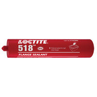 Scellant &agrave; collerettes 518, Cartouche, Rouge NTL Industrial