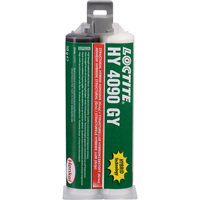 HY 4090 GY™ Structural Repair Hybrid Adhesive, Two-Part, Dual Cartridge, 50 g, Grey AF369 | NTL Industrial