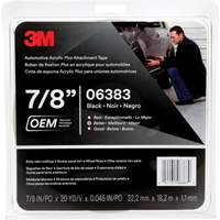 Ruban en acrylique de 3M pour l'automobile, 18 m (60') lo x 22 mm (7/8") la, 45 mils, Acrylique NTL Industrial
