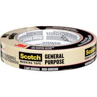 Ruban-cache &agrave; usage g&eacute;n&eacute;ral 2020 Scotch 2020, 24 mm (1") x 55 m (180'), Havane NTL Industrial