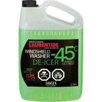 Laurentide Windshield Washer & De-Icer, Jug, 3.78 L NTL Industrial