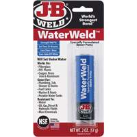 WaterWeld Epoxy, 2 oz., Stick, Off-White NTL Industrial