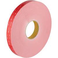 Ruban VHB, 32,9 m (108') lo x 1117,6 mm (44") la, 0,028 mm, Acrylique NTL Industrial