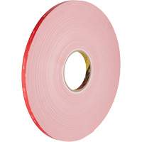 Ruban VHB, 32,9 m (108') lo x 18 mm (3/4") la, 62 mils, Acrylique NTL Industrial
