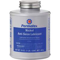 Nickel Anti-Seize Lubricant, Brush Top Can, 2400°F (1316°C) Max. Temp. AH102 | NTL Industrial