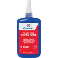 Permanent Strength Threadlocker, Red, High, 250 ml, Bottle AH116 | NTL Industrial