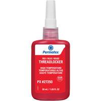 High Temperature Threadlocker, Red, High, 50 ml, Bottle AH122 | NTL Industrial