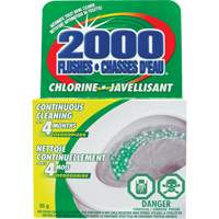 2000 Flushes&reg; Bleach Toilet Bowl Cleaner, 35 g, Tablet NTL Industrial