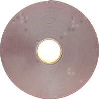 Ruban VHB, 33 m (108') lo x 25,4 mm (1") la, 91 mils, Acrylique NTL Industrial