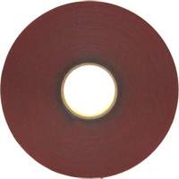 Ruban 4646 VHB, 33 m (108') lo x 12,7 mm (1/2") la, 25 mils, Acrylique NTL Industrial