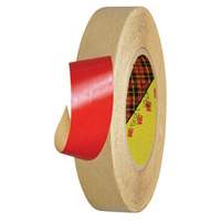 Double-Coated Tape, 55 m (180') x 25.4 mm (1"), 4 mils, Tissue AMA857 | NTL Industrial
