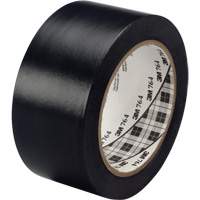 Ruban en vinyle pour travaux g&eacute;n&eacute;raux 764, 25,4 mm (1") la x 32,9 m (108') lo, 5 mils, Noir NTL Industrial