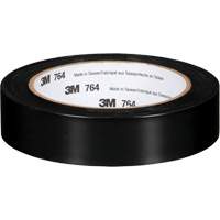 Ruban en vinyle pour travaux g&eacute;n&eacute;raux 764, 25,4 mm (1") la x 32,9 m (108') lo, 5 mils, Noir NTL Industrial
